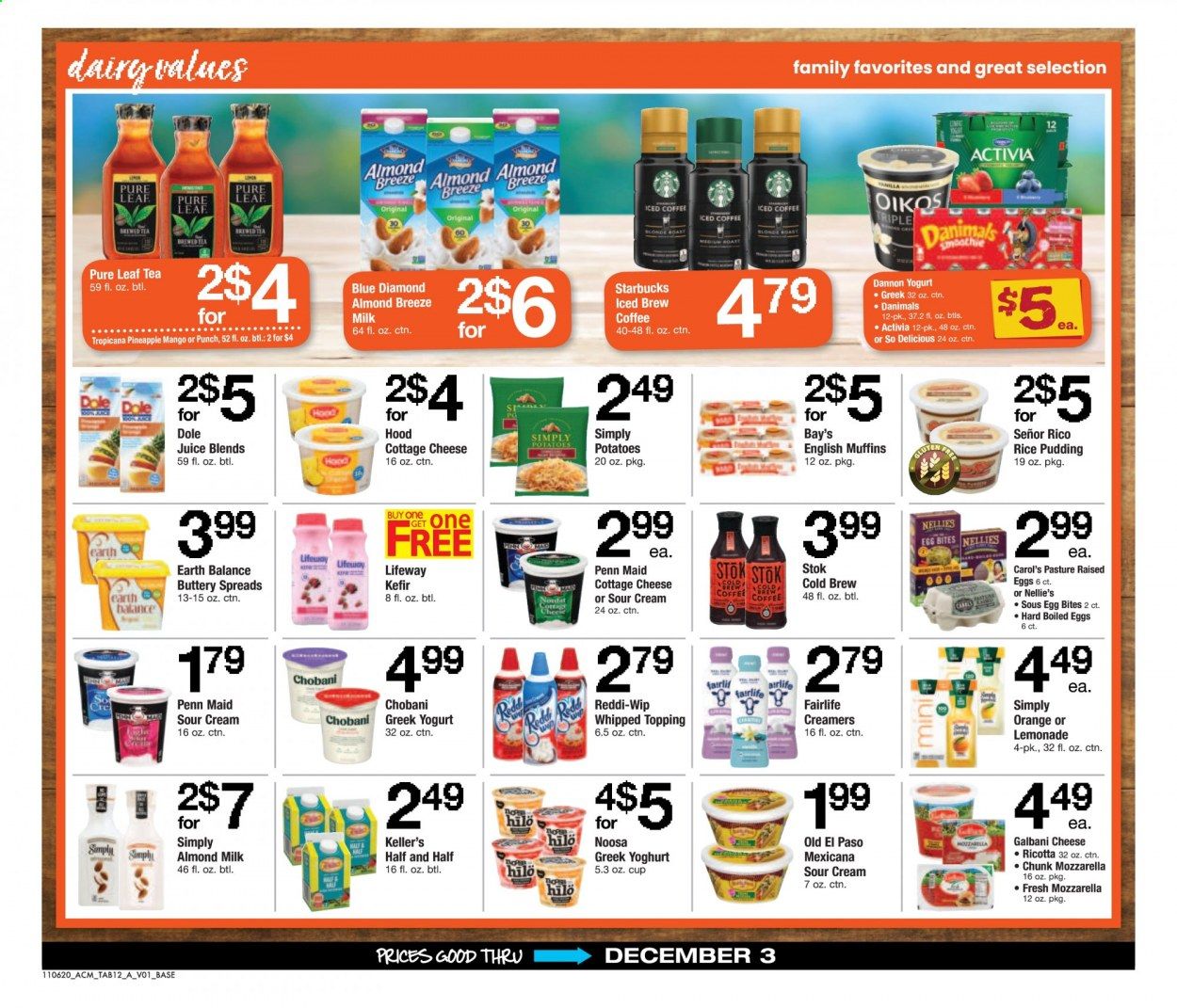 ACME Weekly Ad Flyer November 6 to December 3