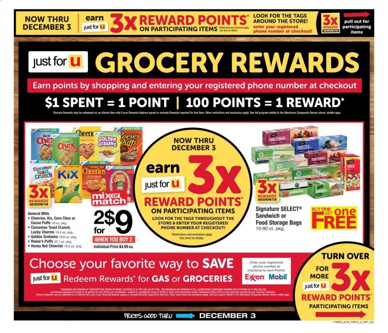 ACME Weekly Ad Flyer November 6 to December 3