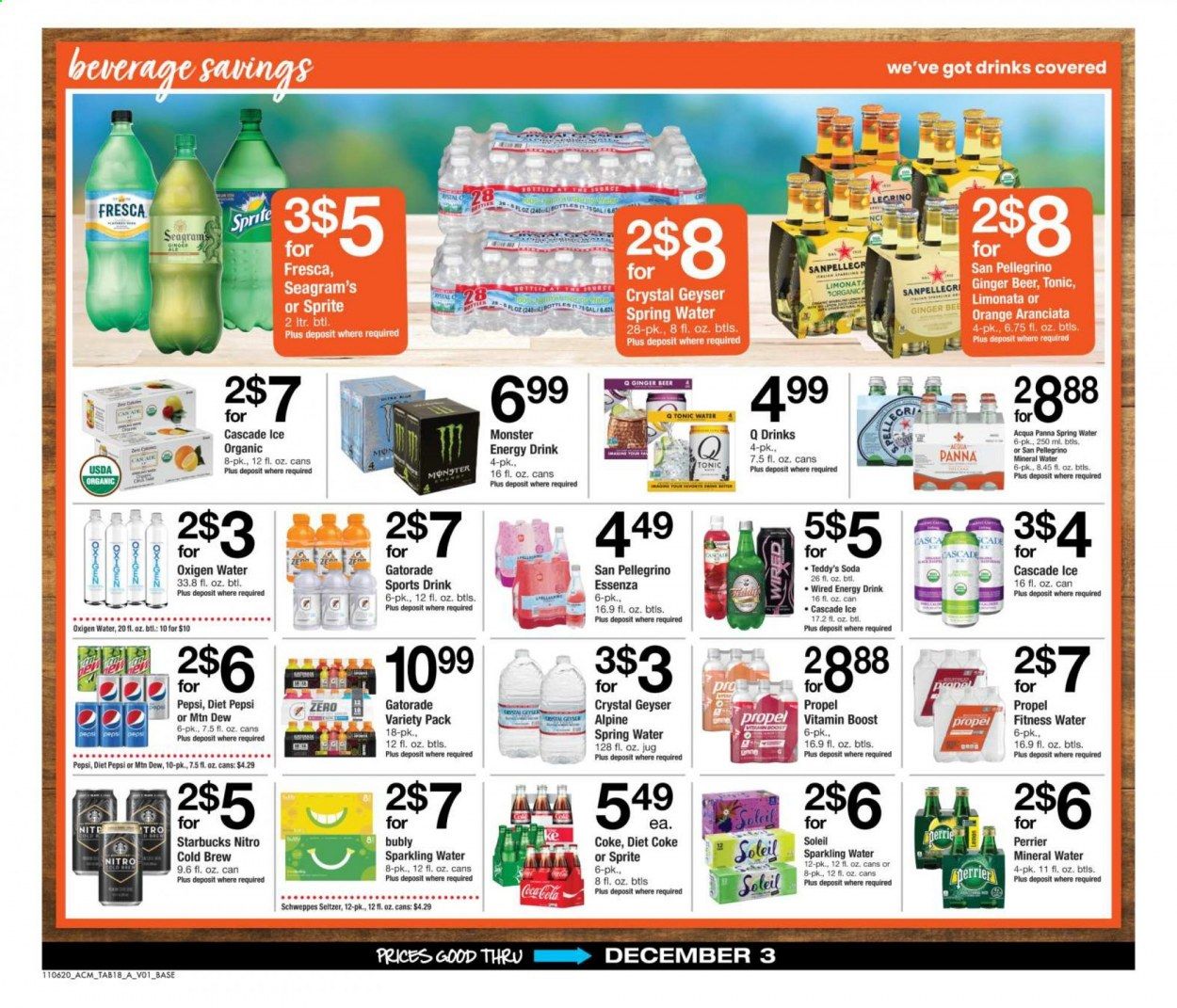 ACME Weekly Ad Flyer November 6 to December 3
