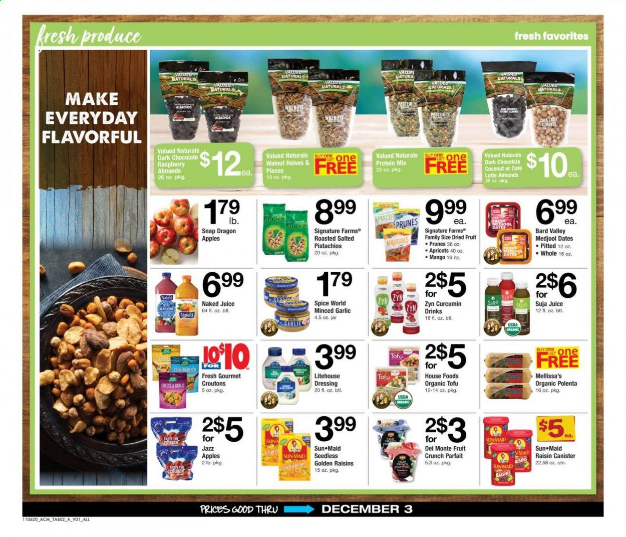 ACME Weekly Ad Flyer November 6 to December 3