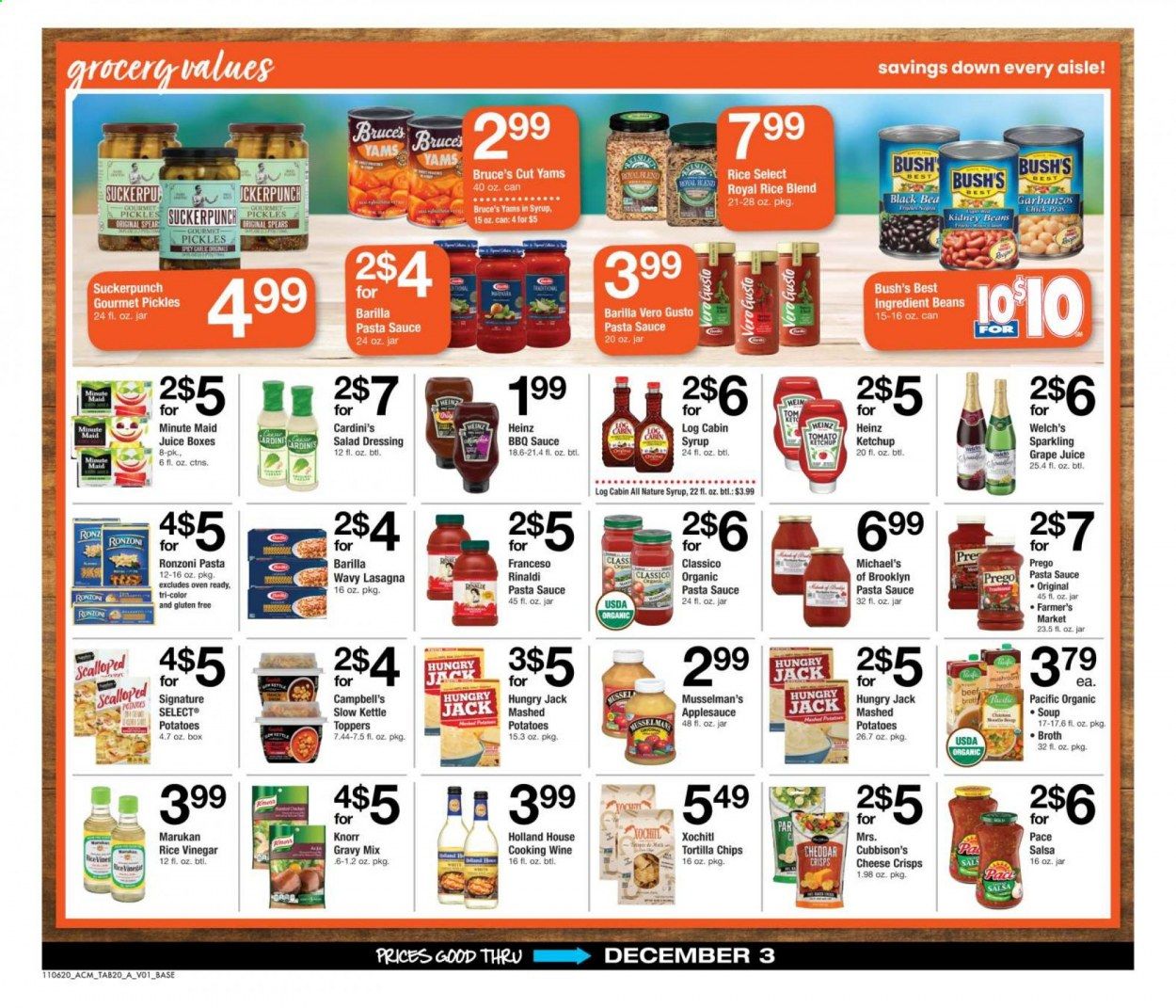 ACME Weekly Ad Flyer November 6 to December 3