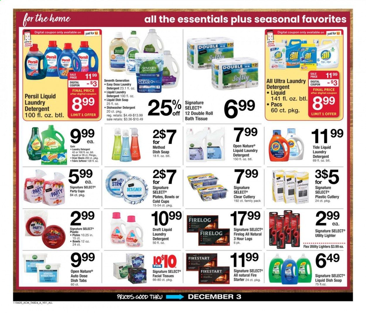 ACME Weekly Ad Flyer November 6 to December 3