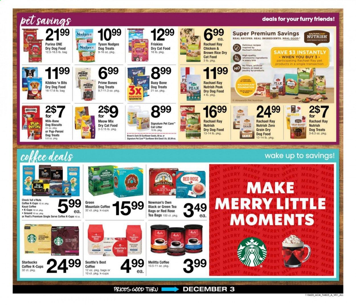 ACME Weekly Ad Flyer November 6 to December 3