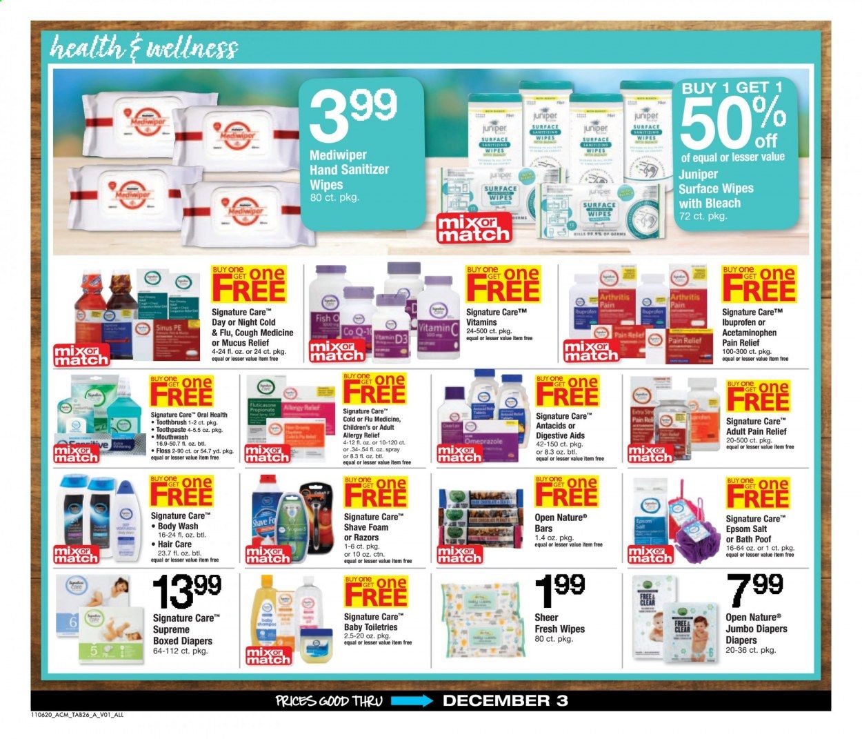 ACME Weekly Ad Flyer November 6 to December 3