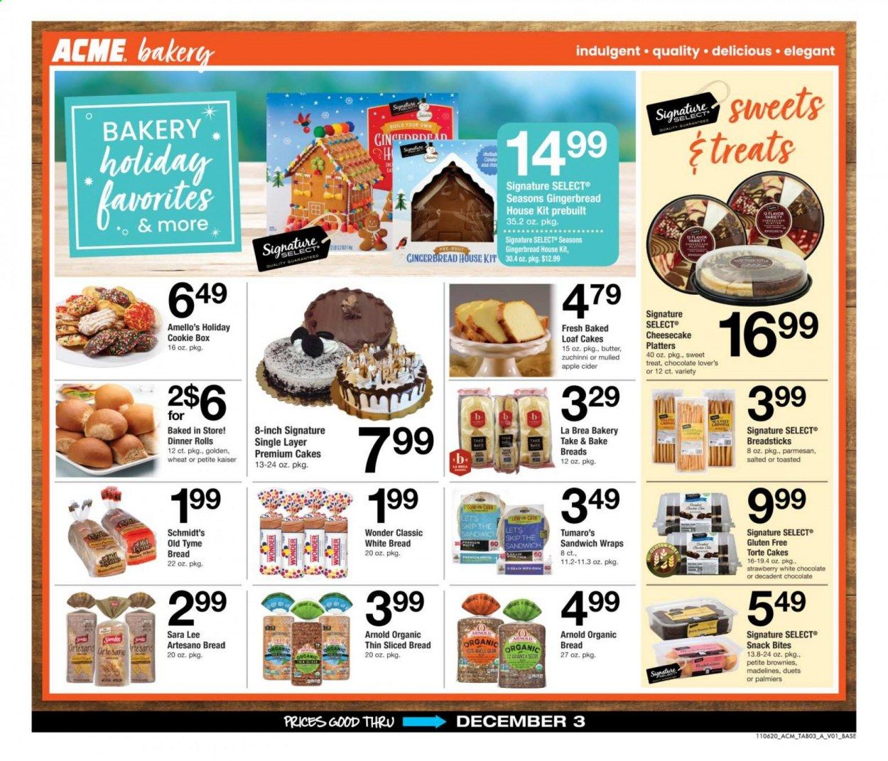 ACME Weekly Ad Flyer November 6 to December 3