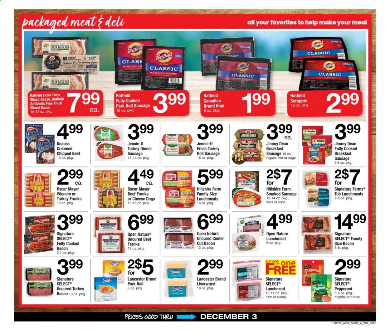 ACME Weekly Ad Flyer November 6 to December 3
