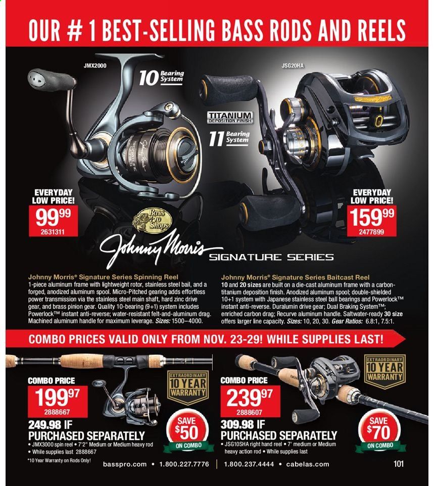 Bass Pro Shops Weekly Ad Flyer November 5 to January 30
