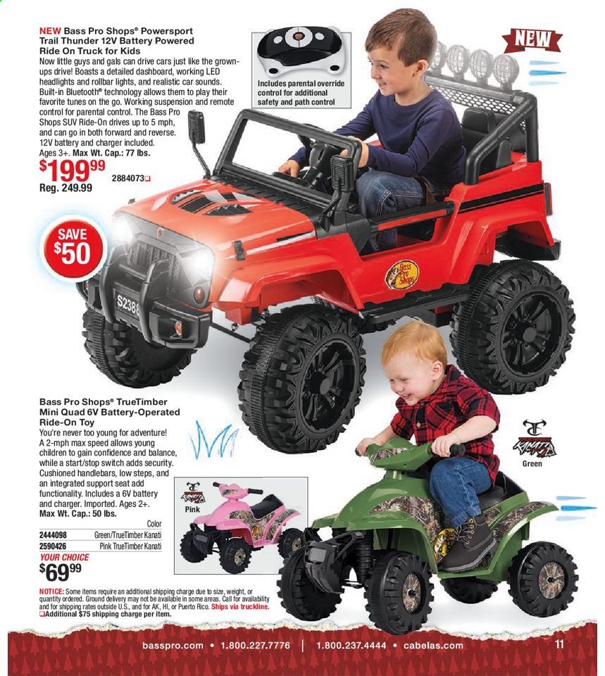 Bass Pro Shops Weekly Ad Flyer November 5 to January 30