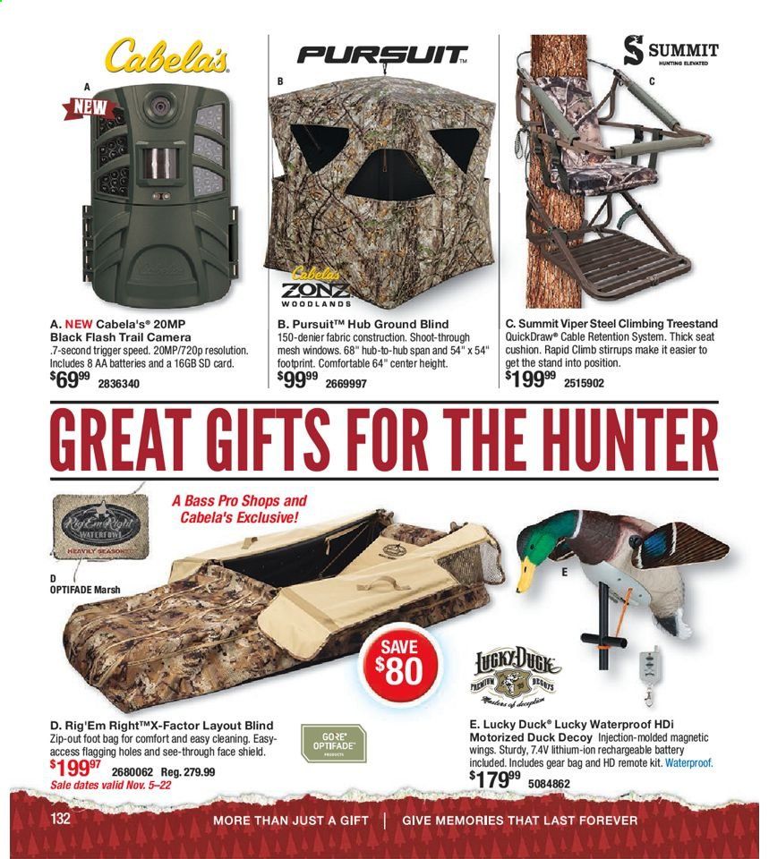 Bass Pro Shops Weekly Ad Flyer November 5 to January 30
