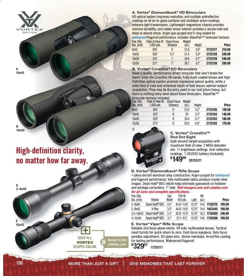 Bass Pro Shops Weekly Ad Flyer November 5 to January 30