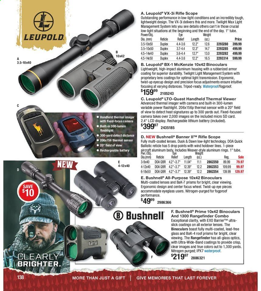 Bass Pro Shops Weekly Ad Flyer November 5 to January 30