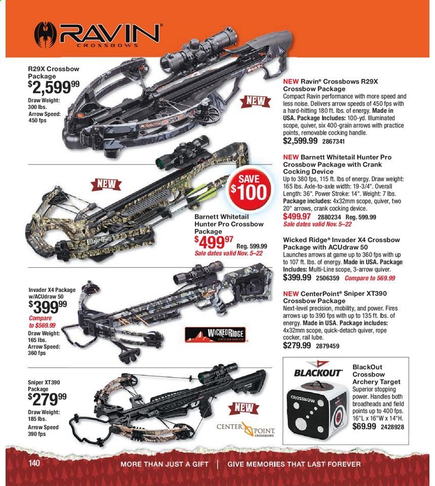 Bass Pro Shops Weekly Ad Flyer November 5 to January 30