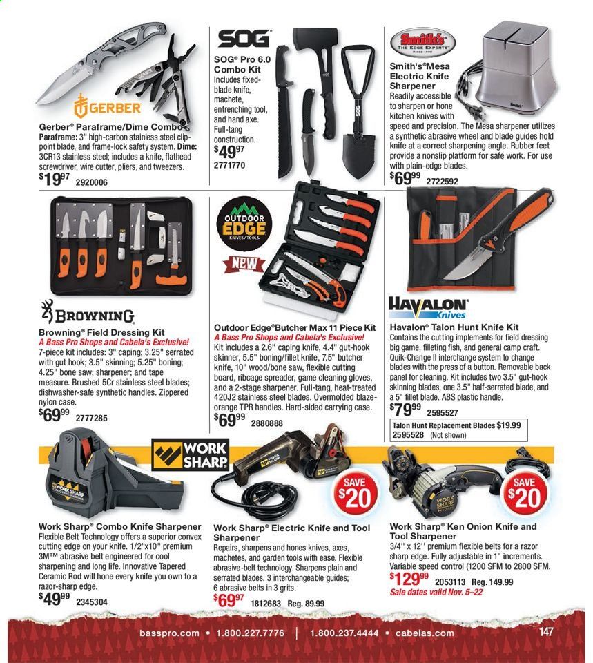 Bass Pro Shops Weekly Ad Flyer November 5 to January 30