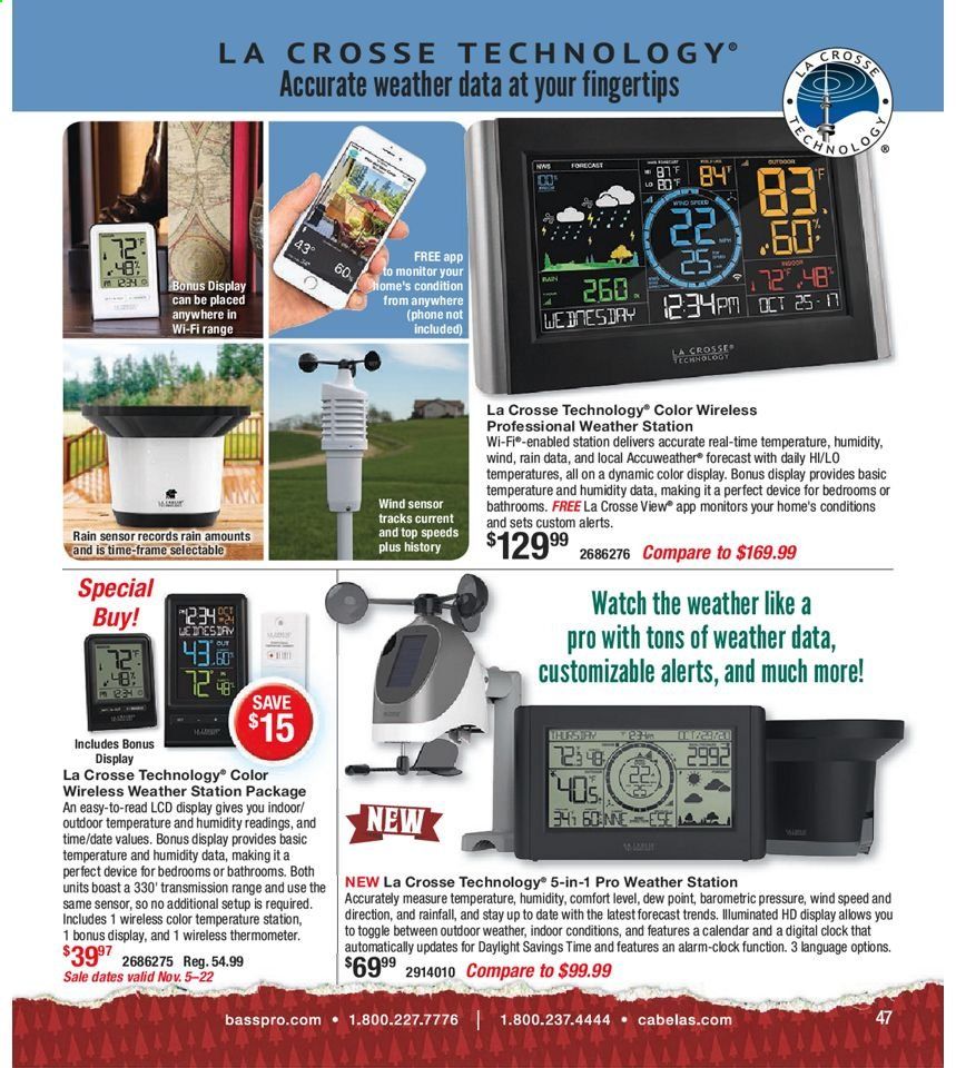 Bass Pro Shops Weekly Ad Flyer November 5 to January 30