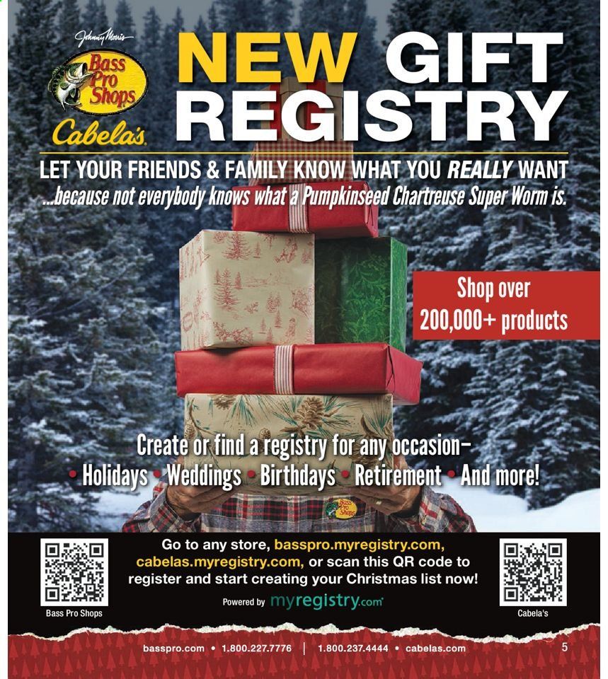 Bass Pro Shops Weekly Ad Flyer November 5 to January 30
