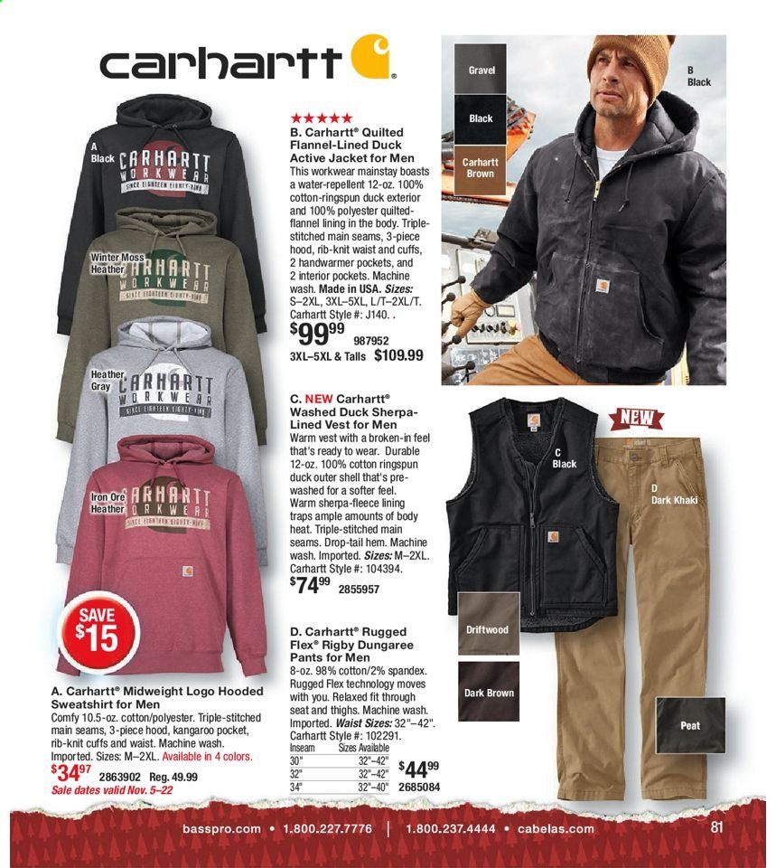 Bass Pro Shops Weekly Ad Flyer November 5 to January 30