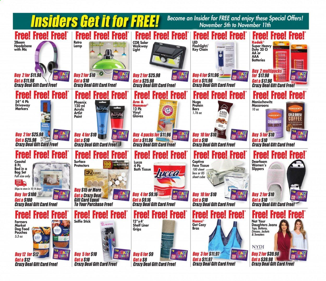 Ocean State Job Lot Weekly Ad Flyer November 5 to November 11