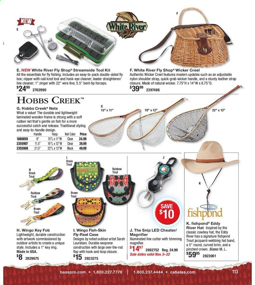 Cabela's Weekly Ad Flyer November 5 to January 30