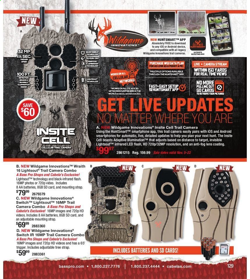 Cabela's Weekly Ad Flyer November 5 to January 30