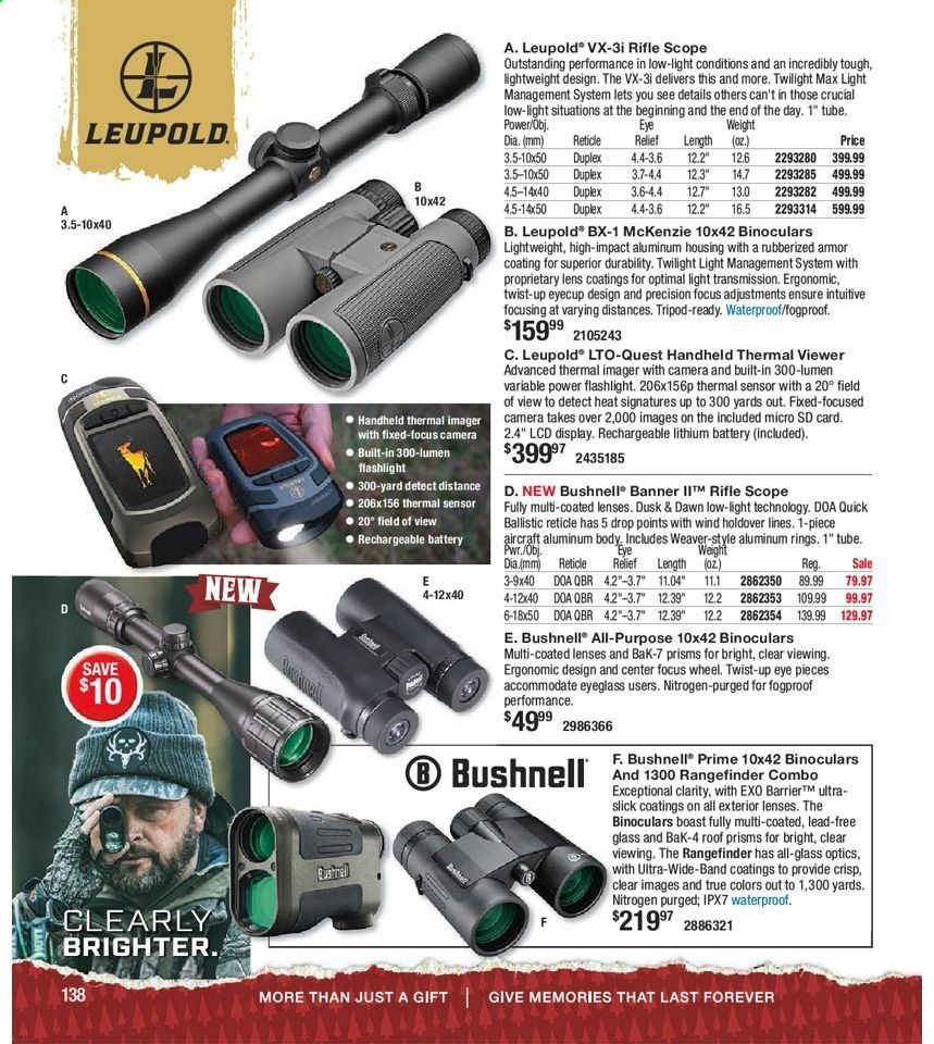 Cabela's Weekly Ad Flyer November 5 to January 30