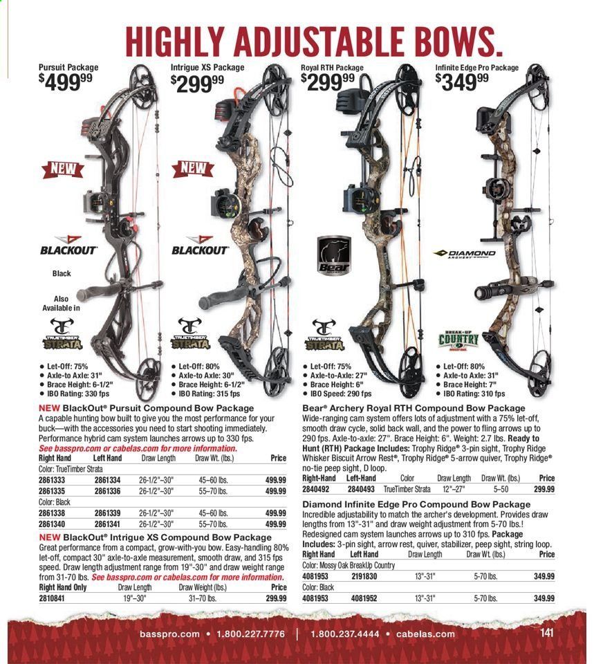 Cabela's Weekly Ad Flyer November 5 to January 30