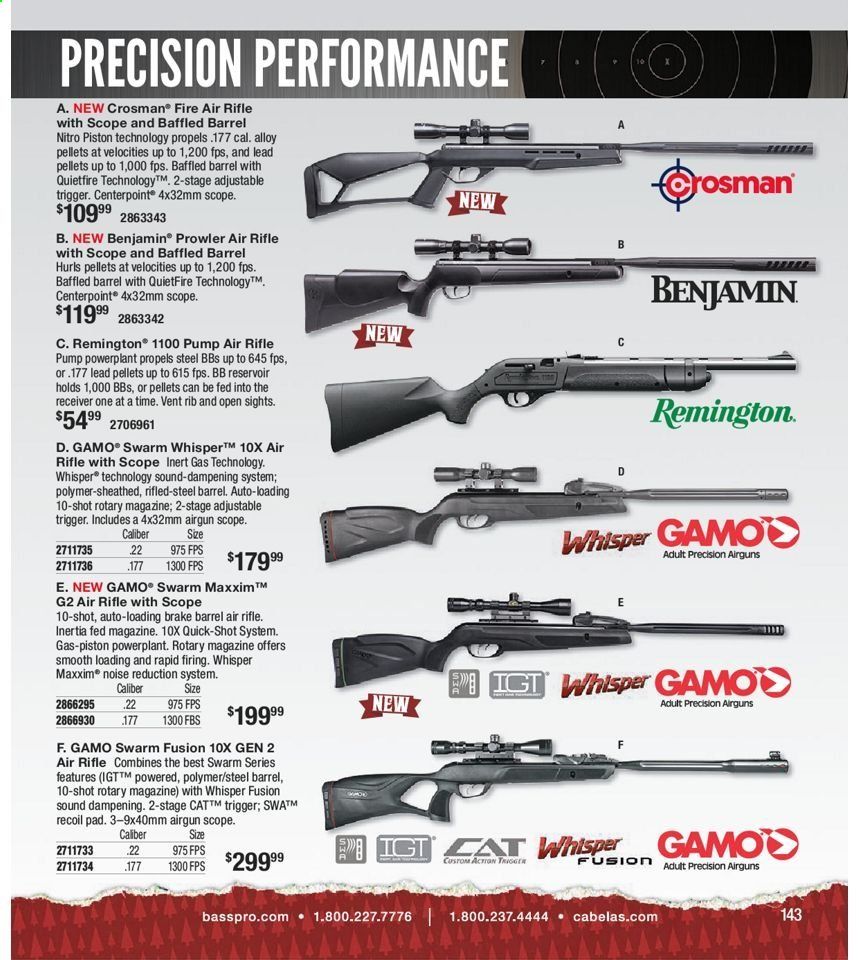 Cabela's Weekly Ad Flyer November 5 to January 30