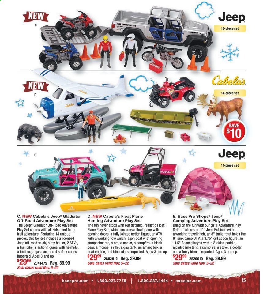Cabela's Weekly Ad Flyer November 5 to January 30