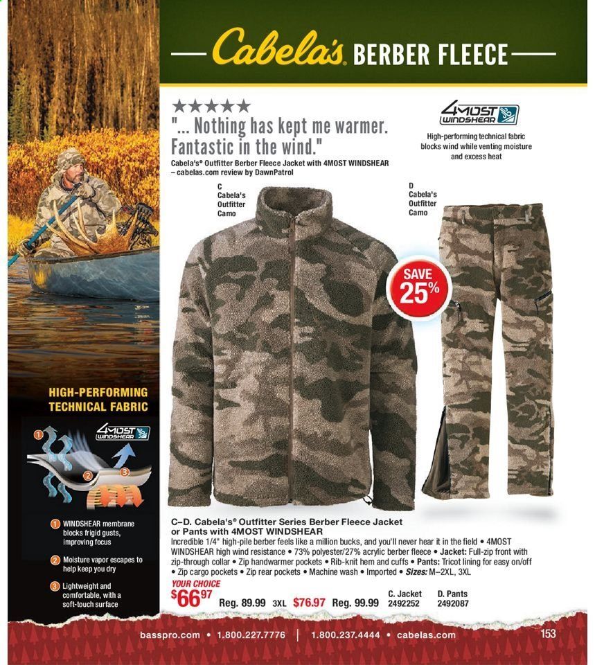 Cabela's Weekly Ad Flyer November 5 to January 30
