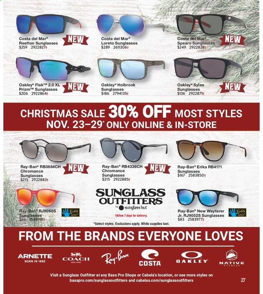 Cabela's Weekly Ad Flyer November 5 to January 30