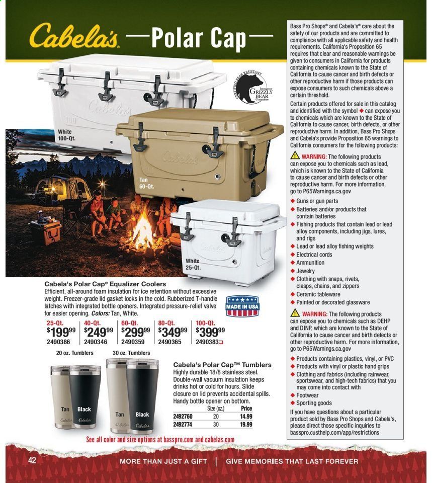 Cabela's Weekly Ad Flyer November 5 to January 30