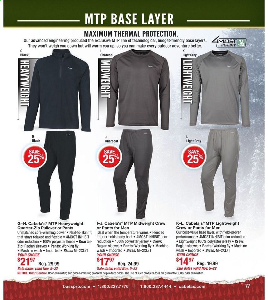 Cabela's Weekly Ad Flyer November 5 to January 30