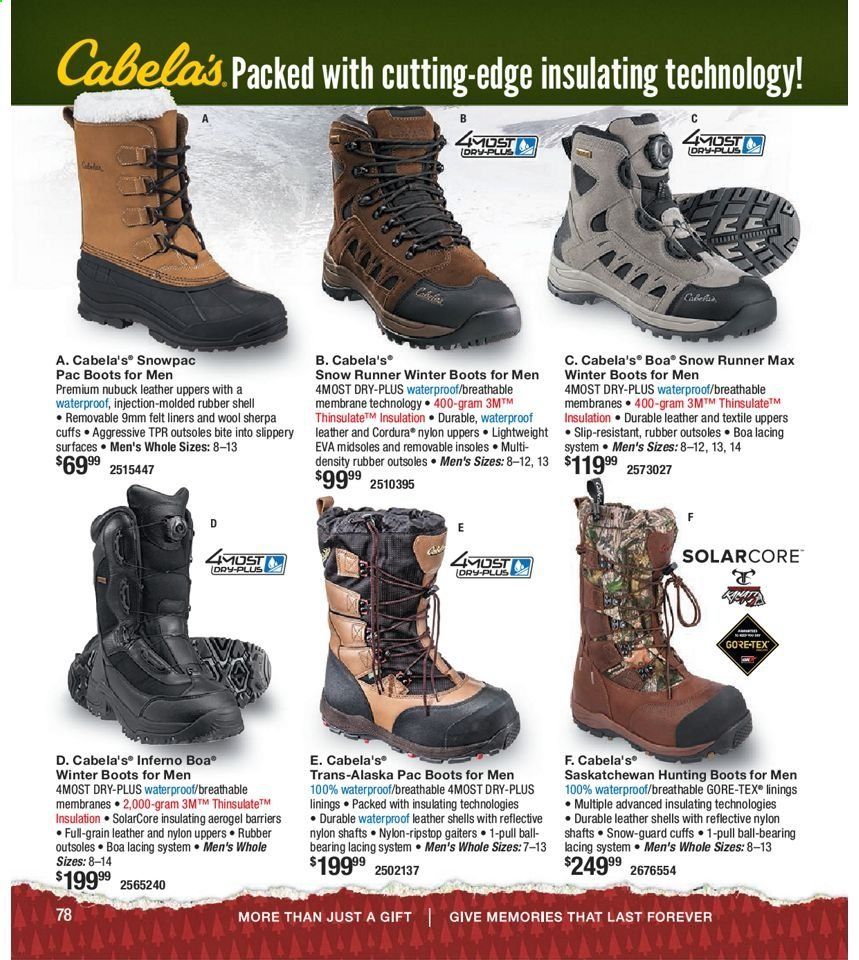 Cabela's Weekly Ad Flyer November 5 to January 30