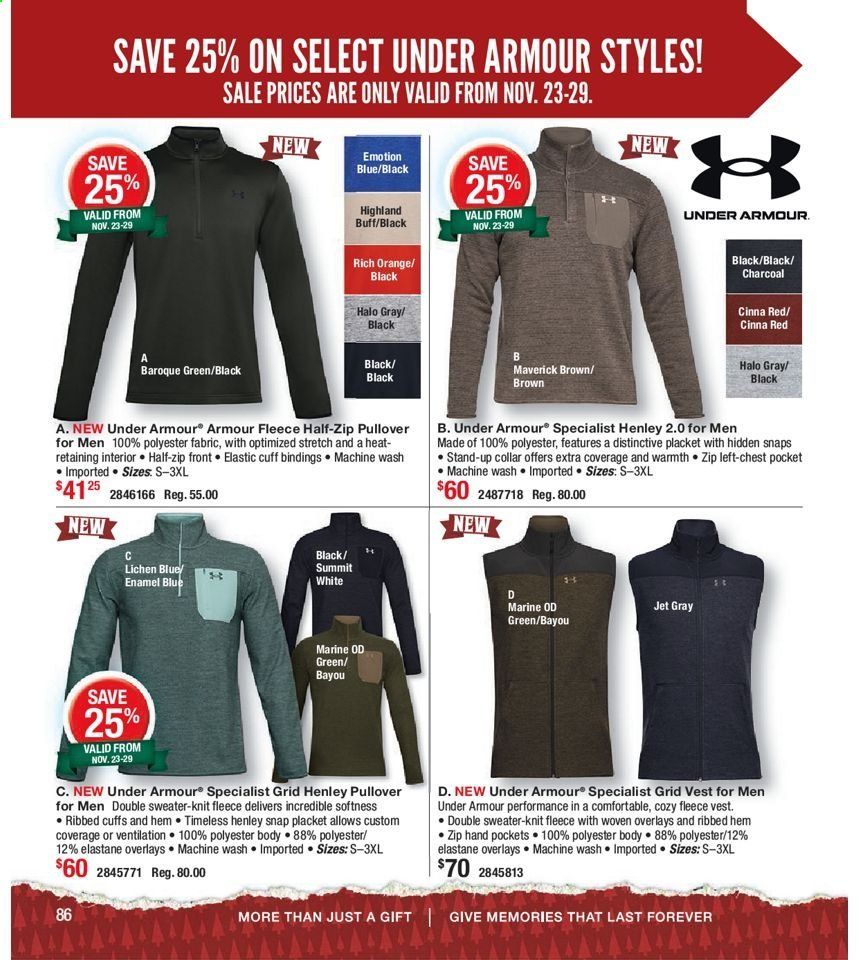 Cabela's Weekly Ad Flyer November 5 to January 30