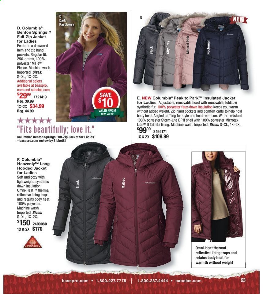Cabela's Weekly Ad Flyer November 5 to January 30