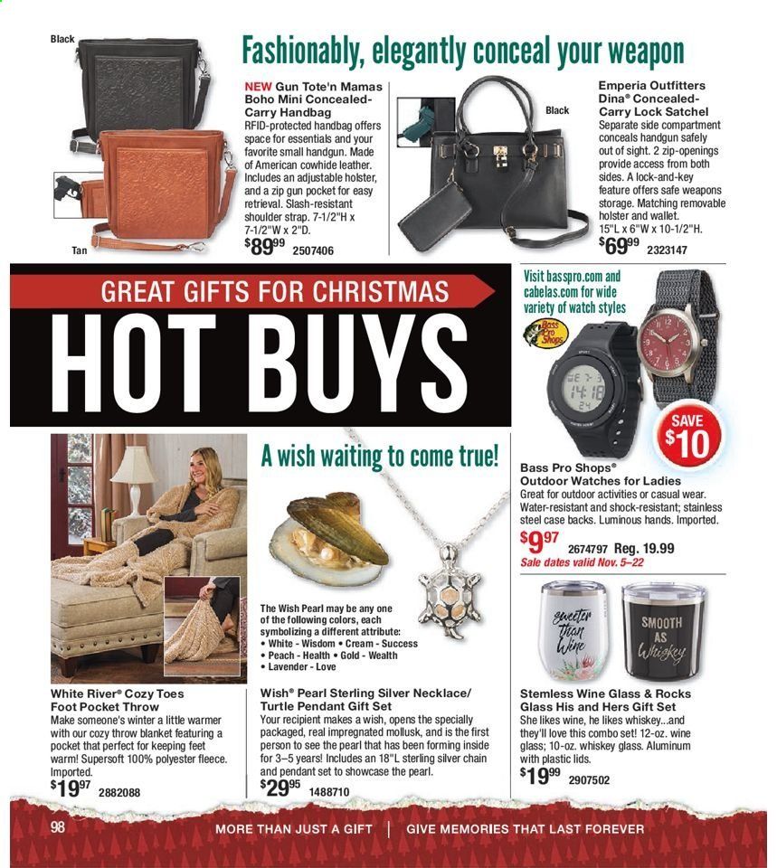 Cabela's Weekly Ad Flyer November 5 to January 30