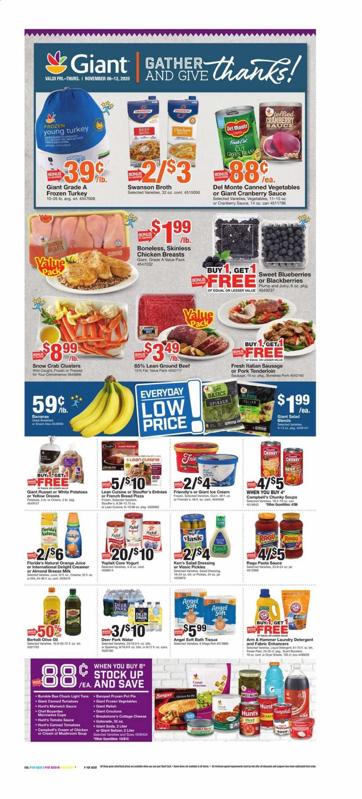 Giant Food Weekly Ad Flyer November 6 to November 12