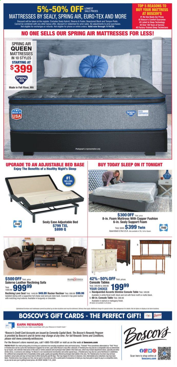 Boscov's Weekly Ad Flyer November 5 to November 10