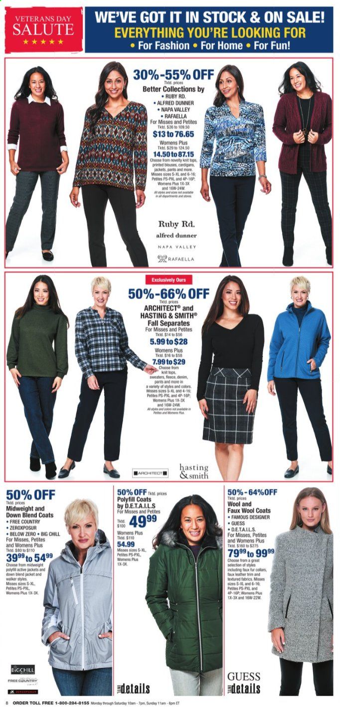 Boscov's Weekly Ad Flyer November 5 to November 10