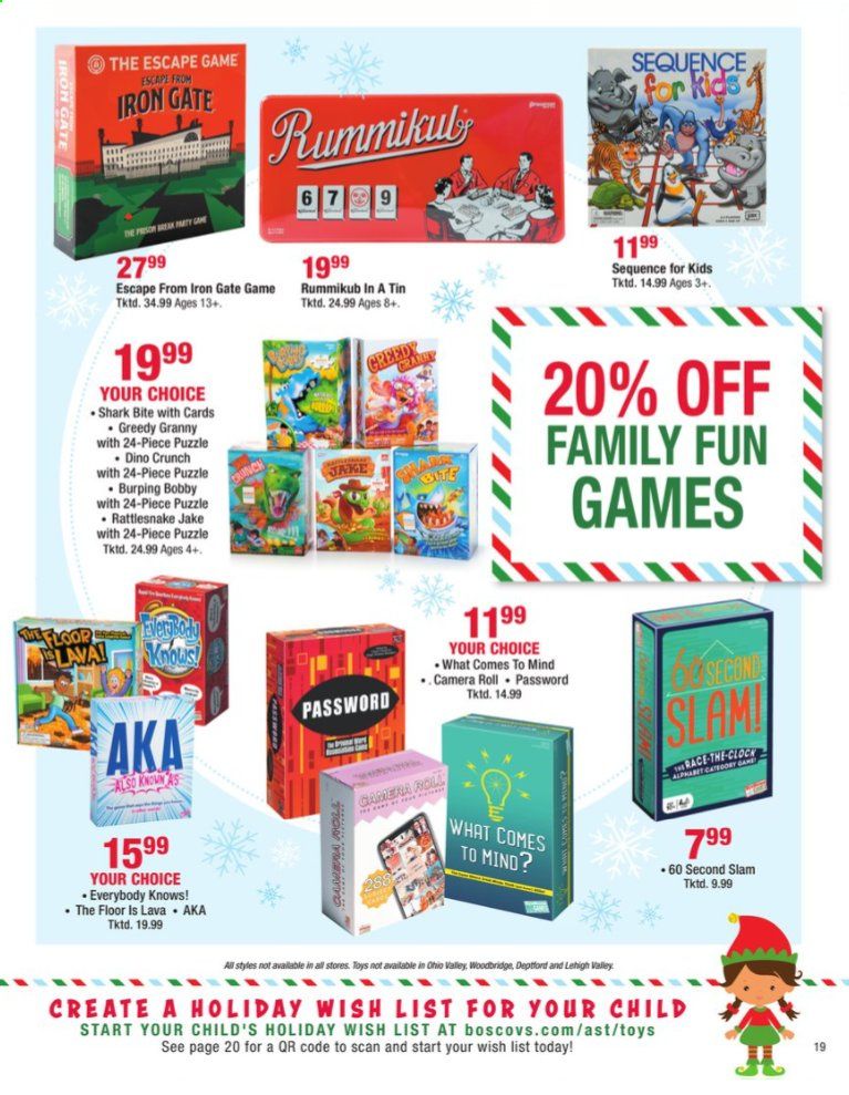 Boscov's Weekly Ad Flyer November 5 to November 17