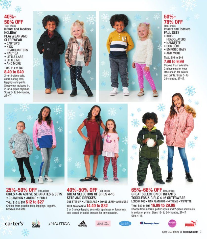 Boscov's Weekly Ad Flyer November 5 to November 17