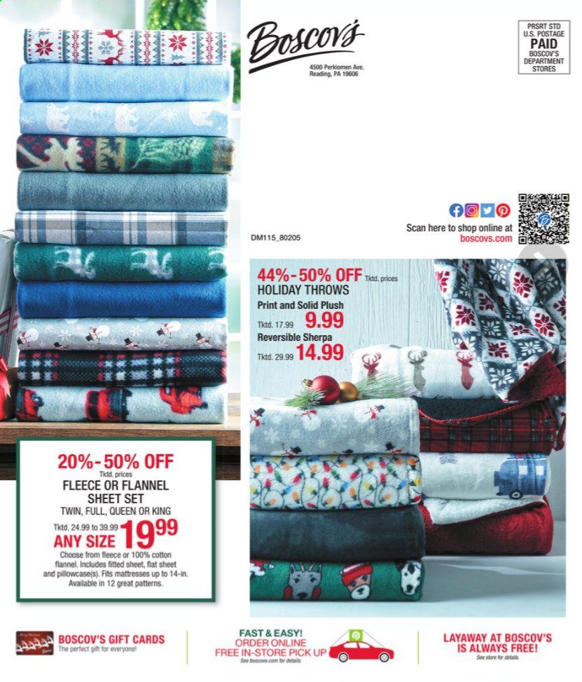 Boscov's Weekly Ad Flyer November 5 to November 17