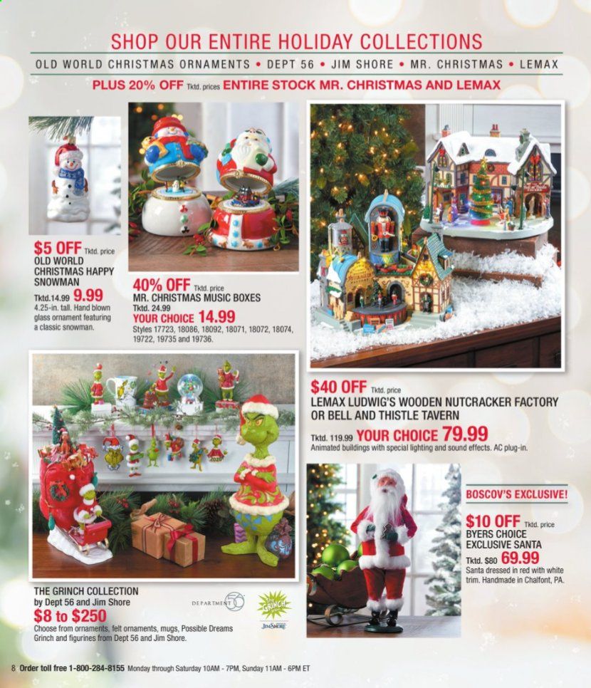 Boscov's Weekly Ad Flyer November 5 to November 17