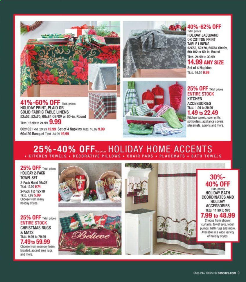 Boscov's Weekly Ad Flyer November 5 to November 17