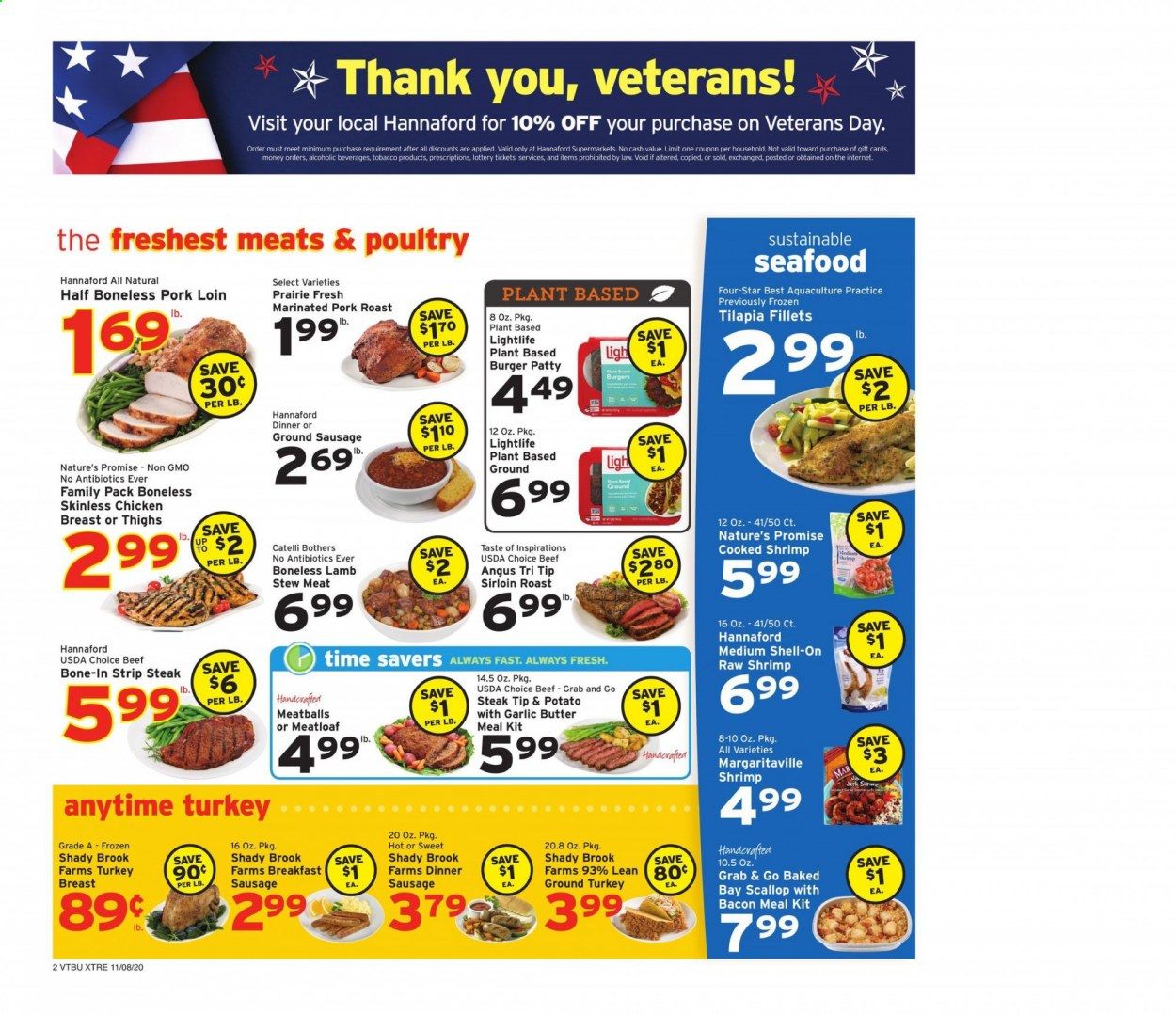 Hannaford (ME) Weekly Ad Flyer November 8 to November 14