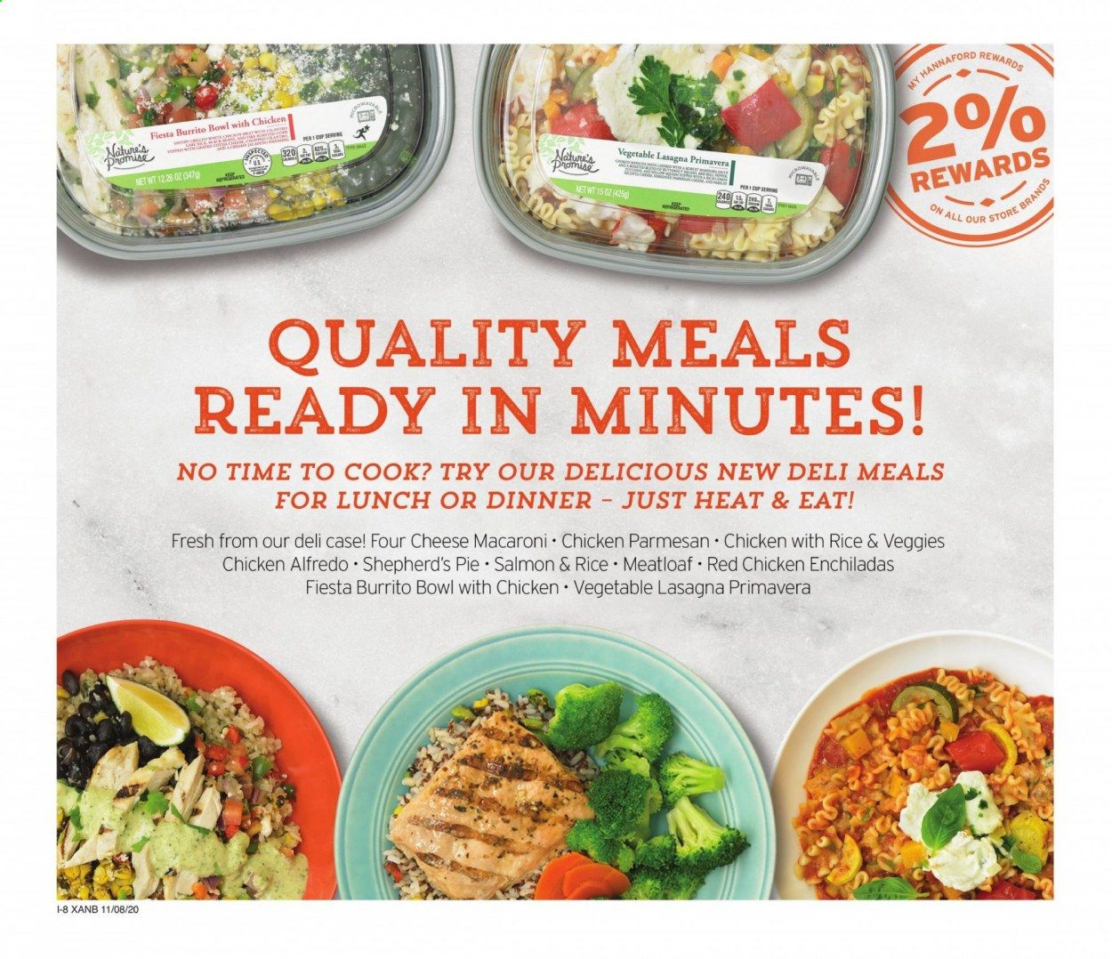 Hannaford (MA) Weekly Ad Flyer November 8 to November 14