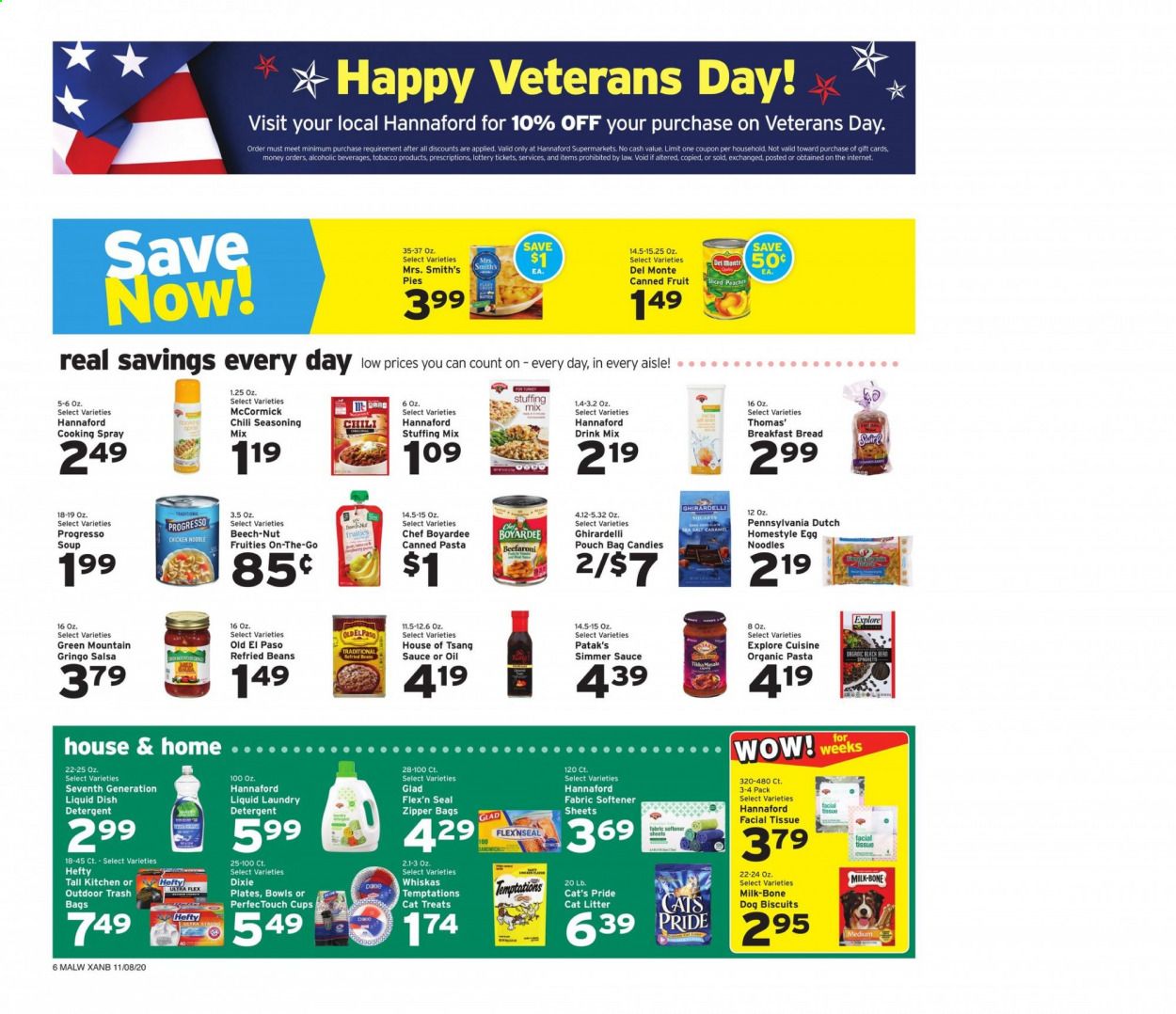 Hannaford (MA) Weekly Ad Flyer November 8 to November 14