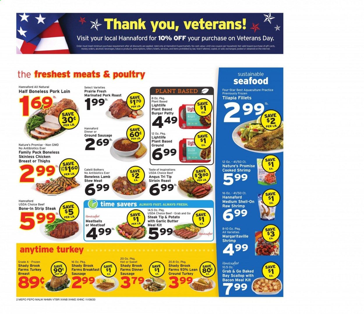 Hannaford (NH) Weekly Ad Flyer November 8 to November 14