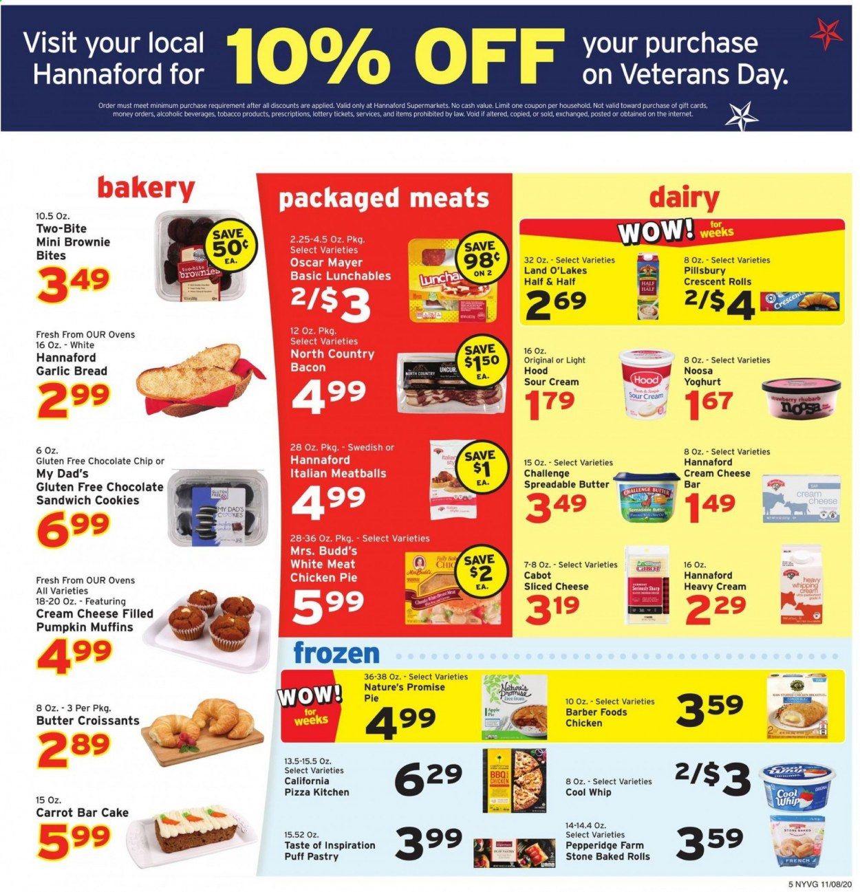 Hannaford (NY) Weekly Ad Flyer November 8 to November 14