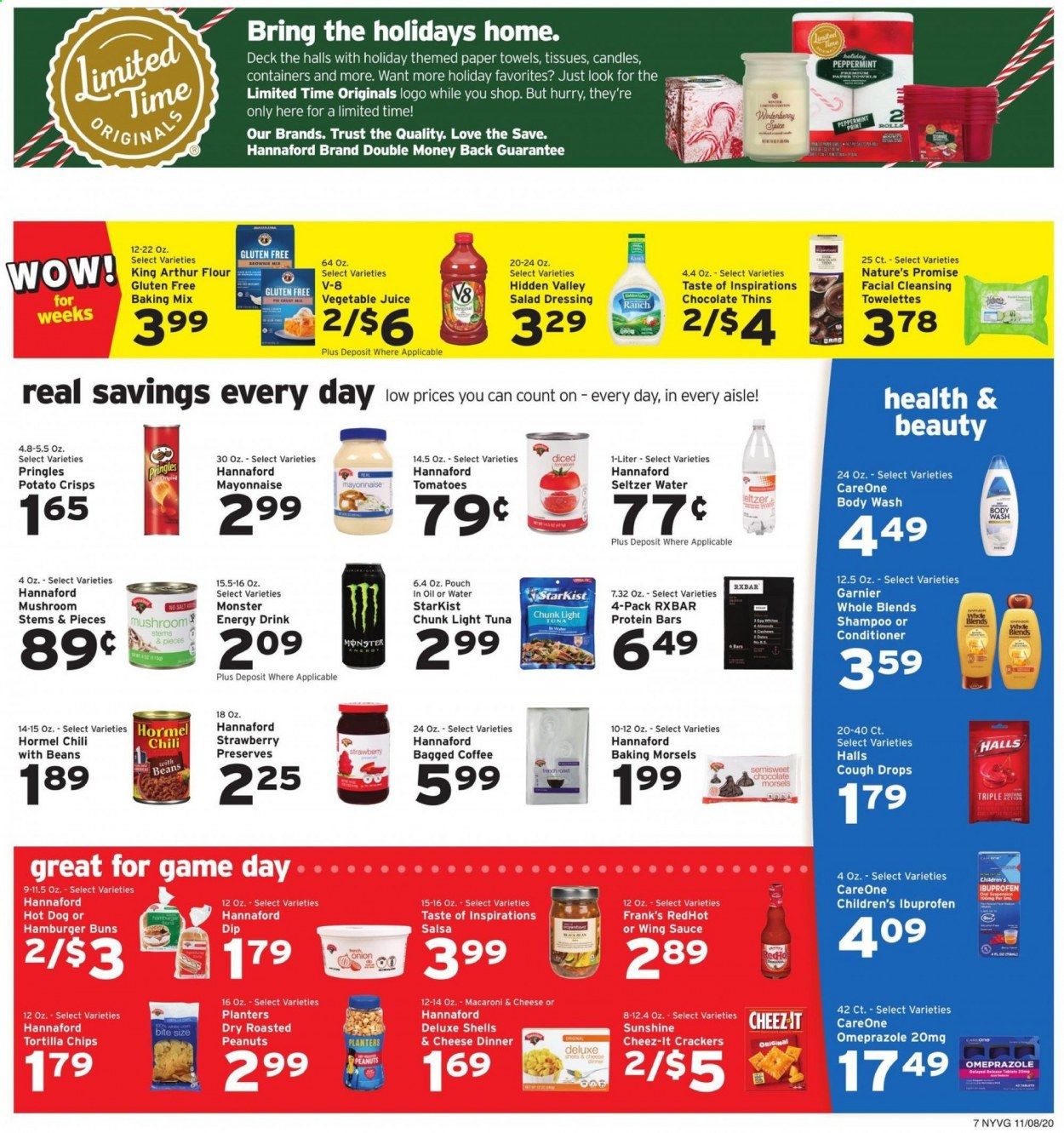 Hannaford (NY) Weekly Ad Flyer November 8 to November 14