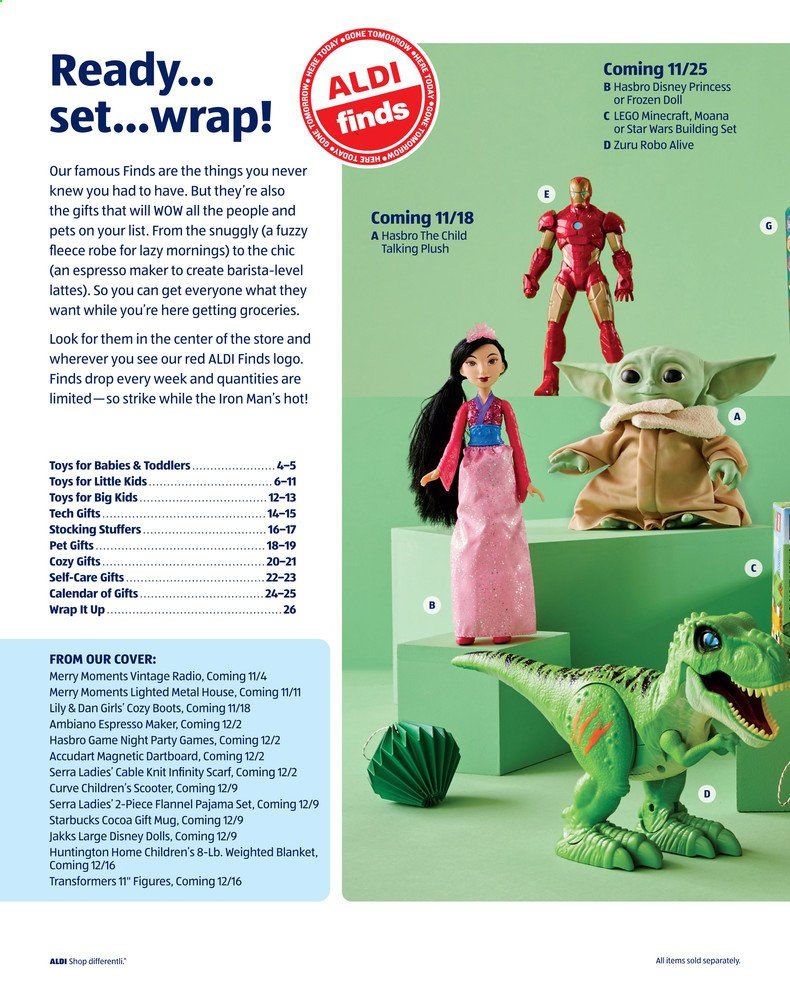 ALDI Weekly Ad Flyer November 4 to December 25